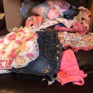 Mystery box of girls clothing